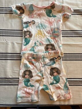 Burt's Bees Pajama Set Mermaid Print